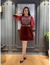 11052 Velvet Dress