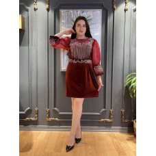 11052 Velvet Dress
