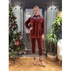 17146 Velvet Track Suit
