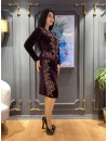 4202 Velvet Skirt suit