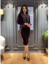 4202 Velvet Skirt suit