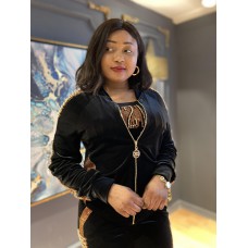 17060 Velvet Short Suit