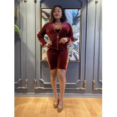 17060 Velvet Short Suit