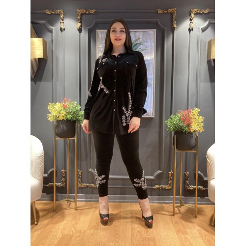 17092 Velvet Track Suit