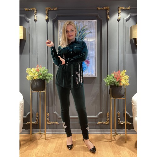 17092 Velvet Track Suit