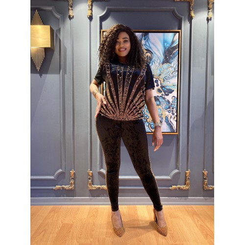 14222 Velvet Track Suit