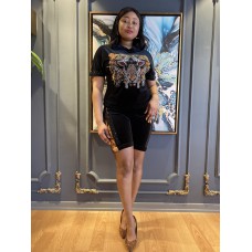 17202 Velvet Short Suit